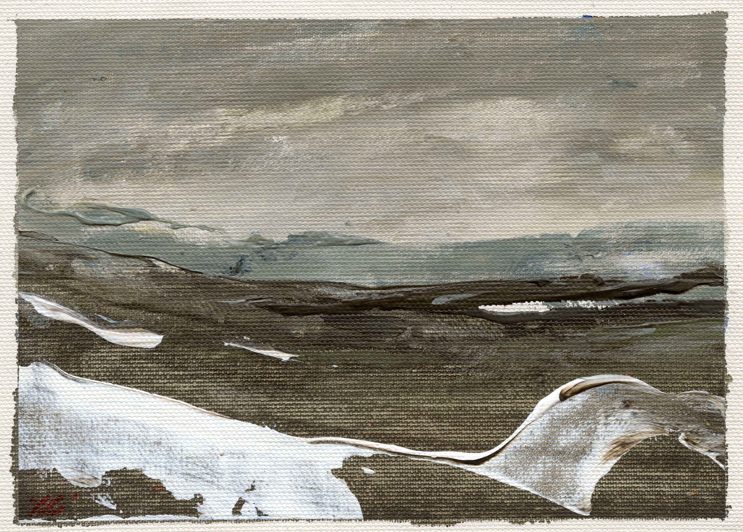 untitled no. 17 — acrylic on canvas · 2020